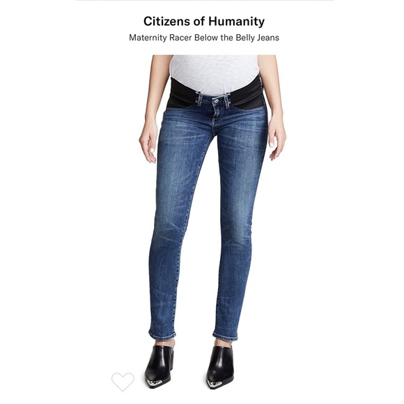 Citizens Of Humanity Denim - Citizens of Humanity Racer Maternity Skinny Jeans